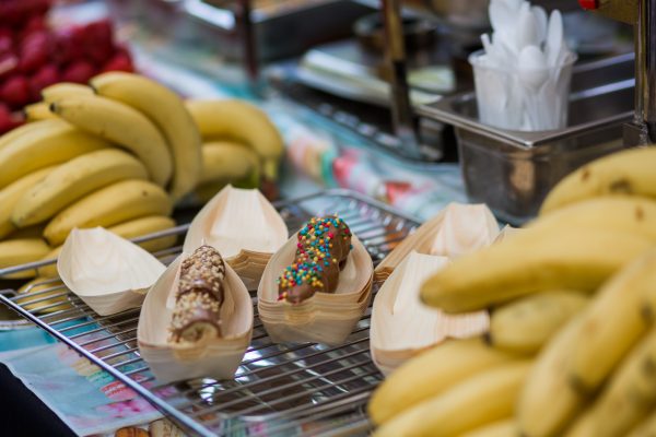 Banana Halves w/Sprinkles (5 per order)